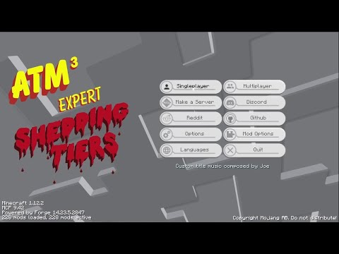 Modovaný minecraft ATM3 Expert 1.část