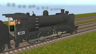 VR K class vs J class Racing Trainz