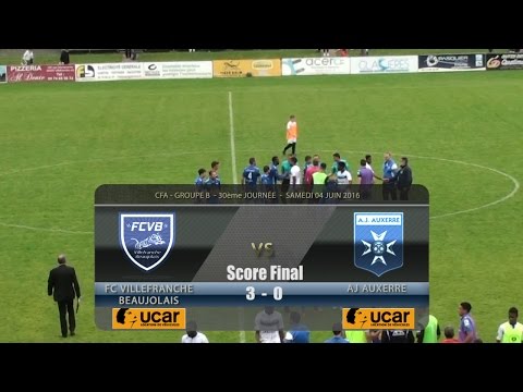 Foot - FCVB - AJ Auxerre B - 04/06/2016