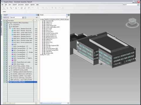 Autodesk Quantity Takeoff - project estimation