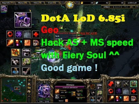 DotA LoD 6.85i - Geo hack speed ^^