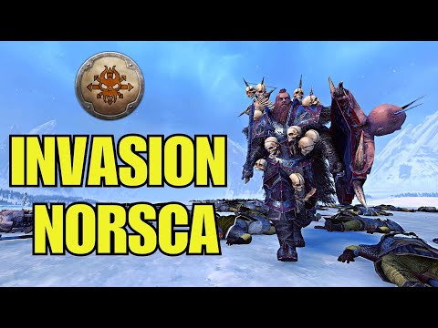 Invasion Norsca : Bataille Épique dans Total War Warhammer 2