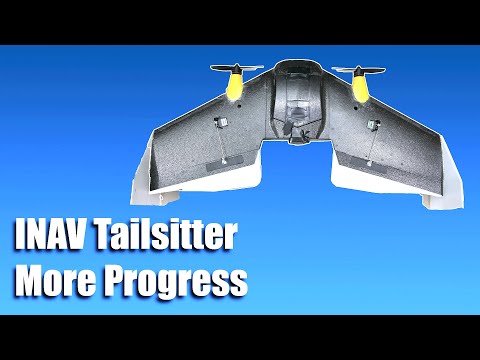 INAV Tailsitter - More Progress