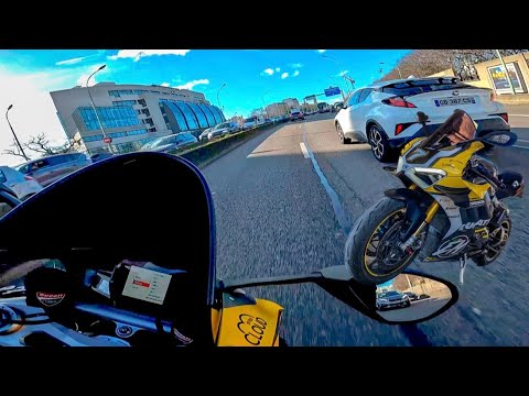 JE TESTE LA DUCATI V4S ! UN BRUIT PHÉNOMÉNALE ! (215ch)