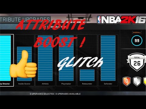 NBA 2K16 GLITCH MY CAREER OVERALL 99 STAT ATTRIBUTES *NEW* WORKS JULY 2016 XBOX ONE AND PS4