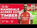 The Arsenal News Show EP480: Ramsdale to Newcastle, Jurrien Timber, Triple Exit & More!