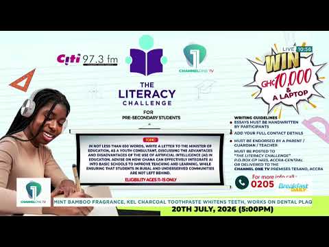 Channel One TV LIVE! Breakfast Daily | Latest News Updates from Ghana | 8th July, 2025