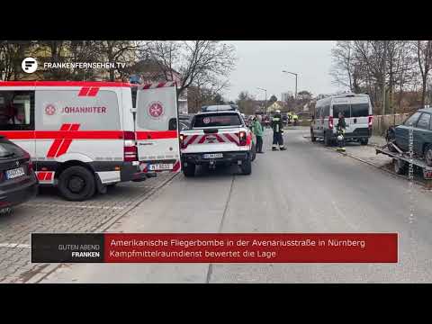 450-kilogram bomb in Nuremberg: 20,000 people evacuated