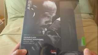 Video thumbnail for AKG Q701 Quincy Jones Signature headphones unboxing by Hi-Fi Insider