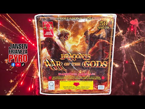 Dragon’s War of the Gods 50 shots by Dragon Fireworks | New Year 2026 Philippines 