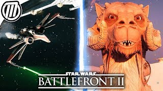 Star Wars Battlefront 2: ALL Vehicles & Hero Ships Gameplay (ALL 40)