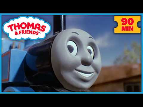 Thomas, Tenders, and Turntables! | Thomas & Friends | 90+ Minutes - Kids TV Series, Kingdom Kids Zone - Thomas & Friends