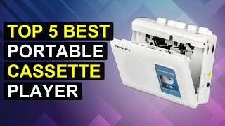 Top 5 Best Portable Cassette Player | Top Rated Portable Cassette Player