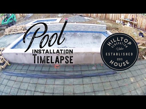 Pool Install Time Lapse
