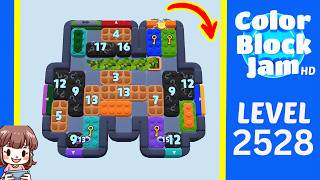 Solution du Niveau 2528 de Color Block Jam