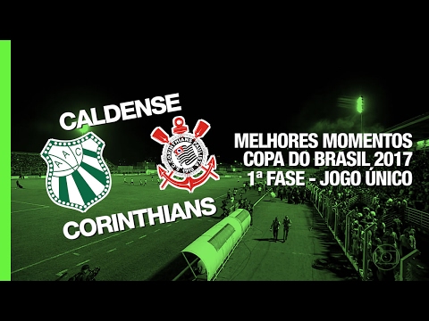 Melhores Momentos - Caldense 0 x 1 Corinthians - Copa do Brasil - 08/02/2017