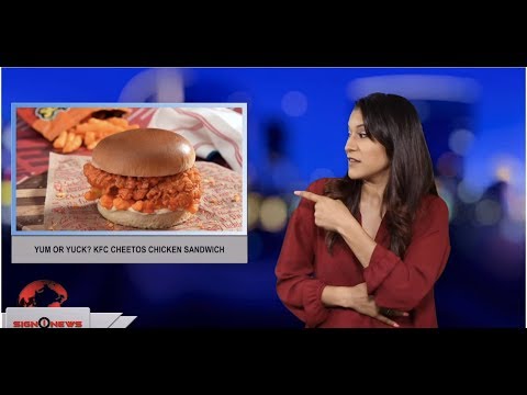 Yum or yuck? KFC Cheetos chicken sandwich (ASL - 6.22.19)