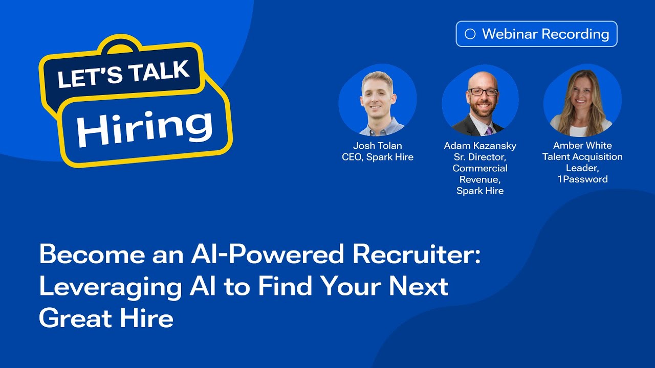 Become an AI Powered Recruiter: Leveraging AI to Find Your Next Great Hire