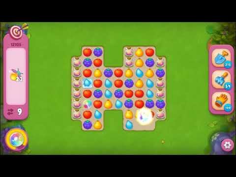 Gardenscapes Level 12105 (Challenge) All Boosters #Nuikin