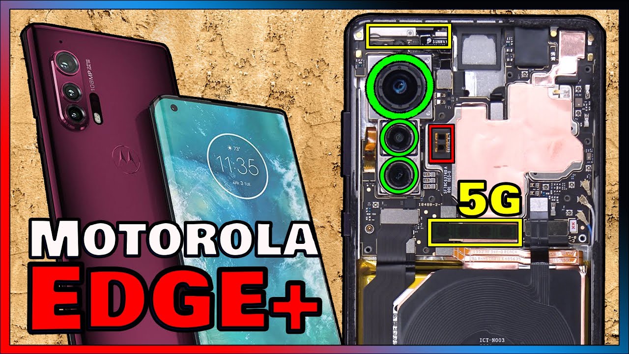 Motorola Edge+ Disassembly Teardown Repair Video Review