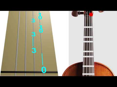 Something Just Like This - The Chainsmokers - Coldplay - Violin - Play Along Tab Tutorial