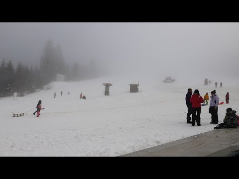 Iarnă cu zăpadă în Râușor. Povestea stațiunii din Retezat