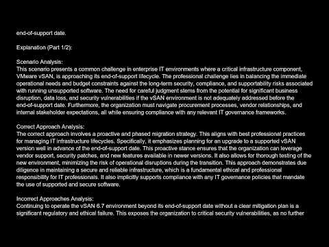 5V0 21 19 VMware vSAN 6 7 Specialist Exam 2019 Free Practice Test And Answers Updated