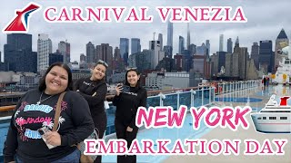 Carnival Venezia Embarkation Day Pt.1 (Boarding - February 2024) Vlog