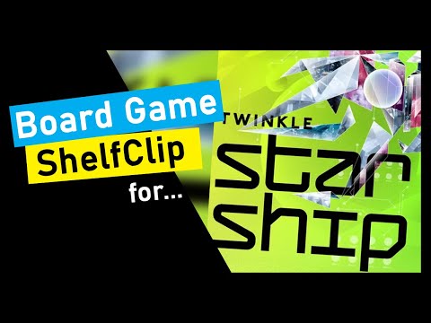 ShelfClips: Twinkle Starship (Short Board Game Preview)