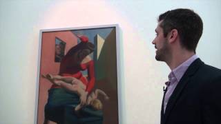 Schlüsselwerk Ausstellung Max Ernst: Die Jungfrau züchtigt das Jesuskind...