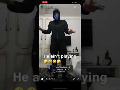 #ACTIVEGXNG T.SCAM | HAS A GUN AND A 15 INCH KNIFE