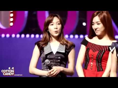 [FANCAM] 120901 Tiffany Teasing TaeYeon 태니 @ Yakult Look Concert by Merong