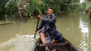 preview picture of video 'Angamaly Kidangoor Sevabharathi flood relief works'