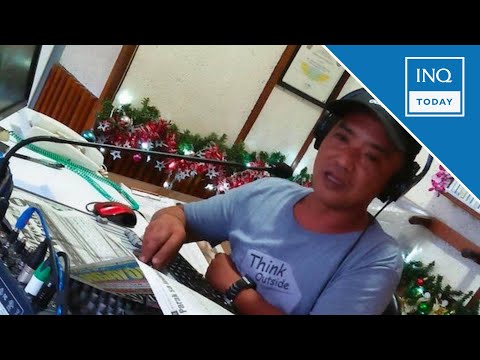 P150,000 bounty for arrest of Oriental Mindoro radioman’s killer | INQToday