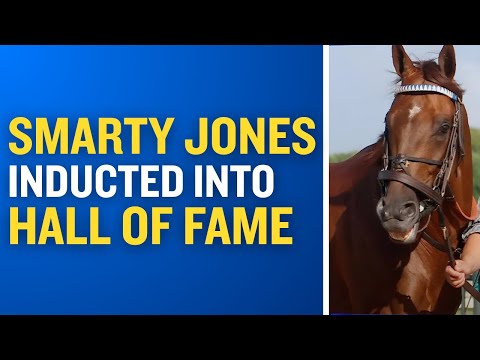 Smarty Jones Inducted into the National Museum of Racing Hall of Fame