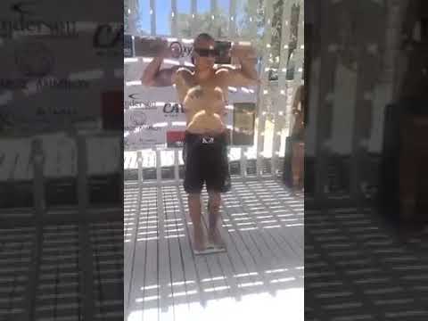 XRYSOVERGIS GIORGOS WEIGH IN AND STAREDOWN SCORPION EXTRA ROUND LIMNOS SCORPION GYM