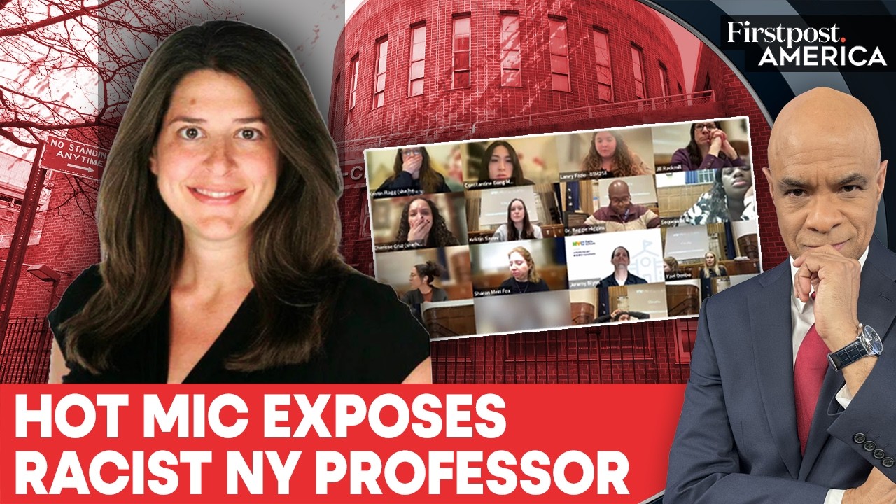 New York: Professor's Racist Hot Mic Comment Goes Viral, Sparks Outrage | Firstpost America | N18G