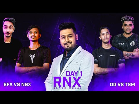 RNX Clash Royale | OG vs TSM | BFA vs NIGMA - Garena Free Fire #totalgaming #gyangaming #ipllive