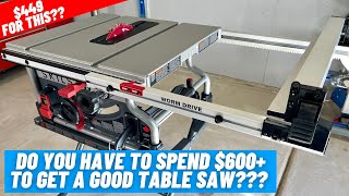 Is WormDrive A Good Table Saw Design?? || Skilsaw 8.5 Inch SPT99T-01 Compact Table Saw