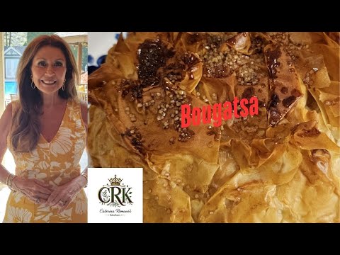 Bougatsa 🇬🇷 A Greek dessert 2025 🎾for Tennis 🎾 friends. Food is my Love Language 🎾🎾🎾 6 of 7