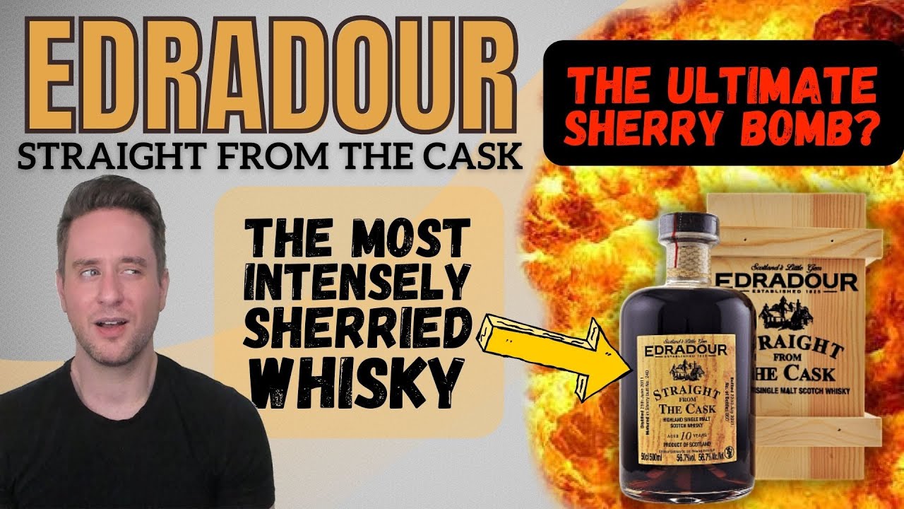 Everything dark, fruity, and intense. | Edradour Straight from the Cask 10 Year REVIEW