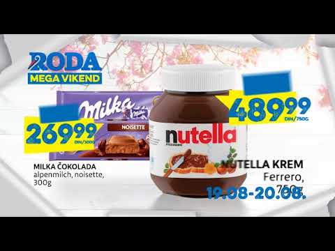 Roda Mega vikend 19.08. - 20.08.2017.