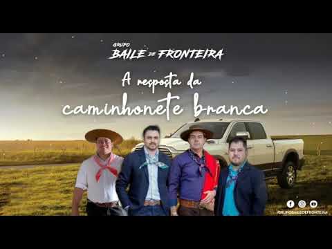 A resposta da caminhonete branca