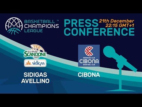 Sidigas Avellino v Cibona - Press Conference - Basketball Champions League