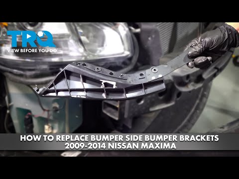 How to Replace Bumper Side Bumper Brackets 2009-2014 Nissan Maxima