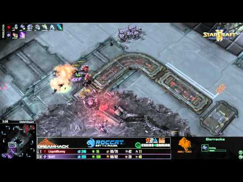 Bunny vs SolO -TvZ- Game 2  [Dreamhack Qualifiers]