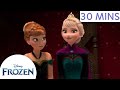 Elsa And Anna S Most Fashionable Moments 30 Minute Compilation Frozen