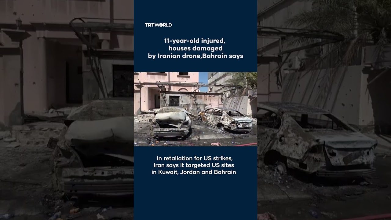 Video | Damage caused by an Iranian drone in Bahrain