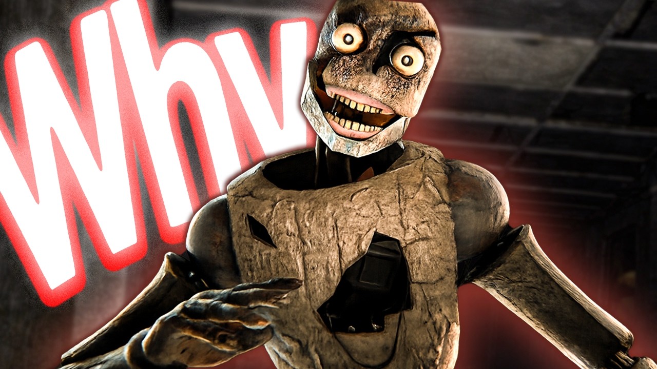 Playing horror games that break the 4th wall...