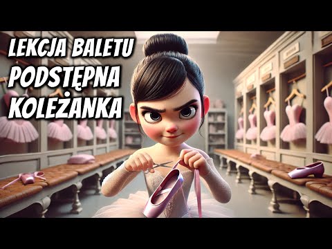 Lekcja baletu i podstępna koleżanka - okładka bajki audio